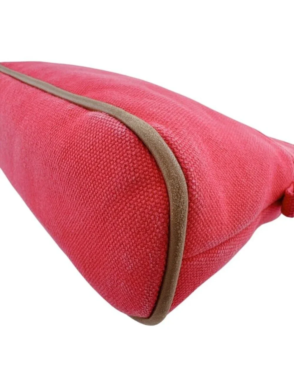 Hermes Bolide Pouch Mini Cotton Canvas Pink